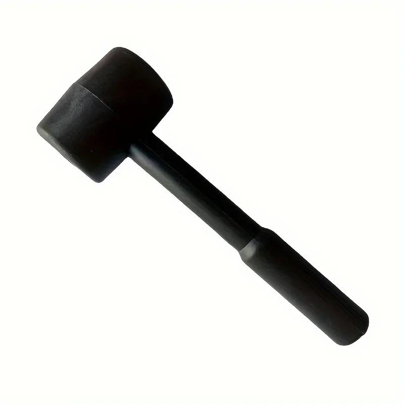 Black Rubber Mallet - Durable and Versatile Tool for DIY, Home Repair and Industrial Use, Perfect for Gift Ideas Hammer