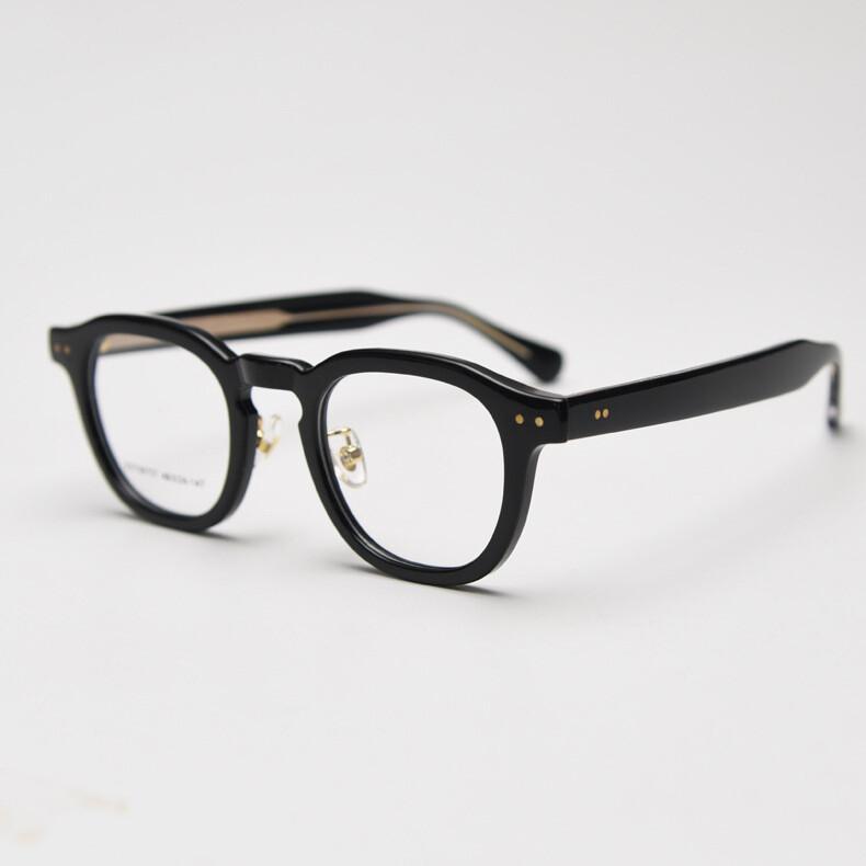 Acetate Reading Glasses Ultralight Anti Blue Light Round Eyewear For Men And Women Hyperopia Eyeglass Frame New