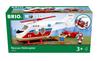 BRIO Ambulance Helicopter Ages Wooden Gift [4-Piece Set] 36022, 3+. [Toy, Toy, Scenery, Helicopter, (Birthday/Christmas)]