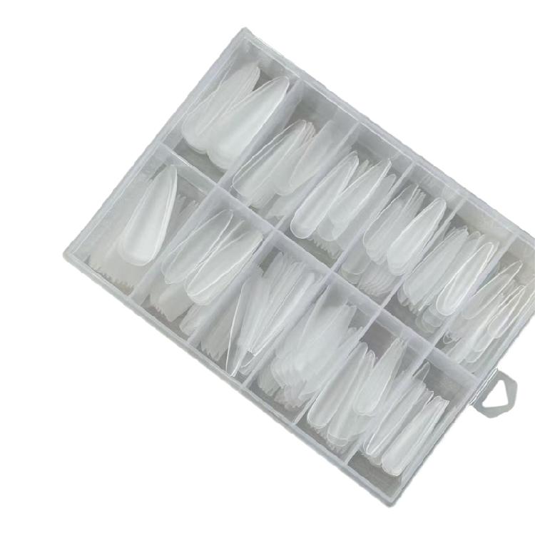 240 Pcs False Nail for Nail Extensions Press On Nail Extras Long Nail Tips Artificial Nail Full Cover Stick On Nail