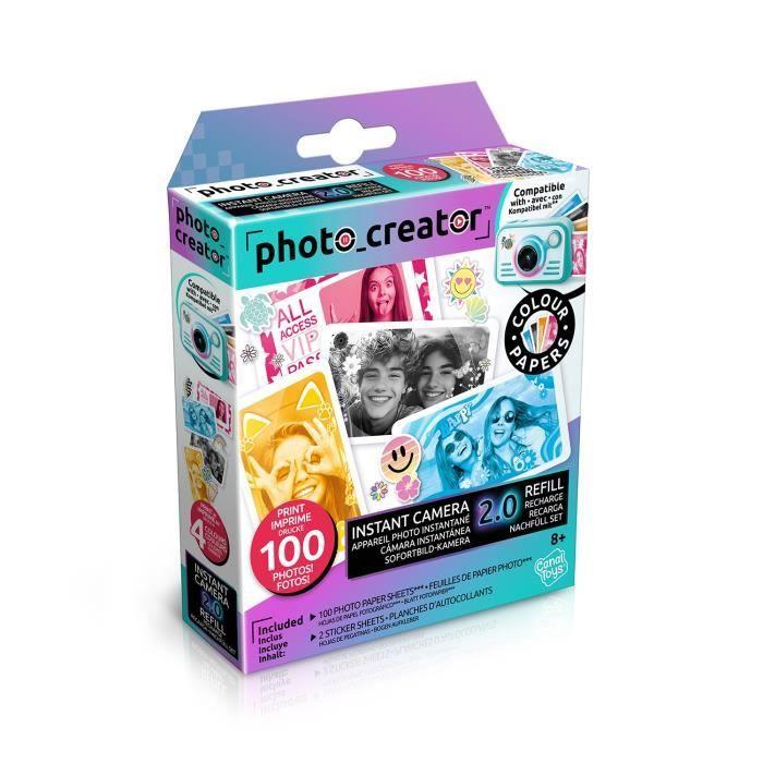 Canal Toys - Creator - Refill for Instant Camera with Photo Paper - CLK 051