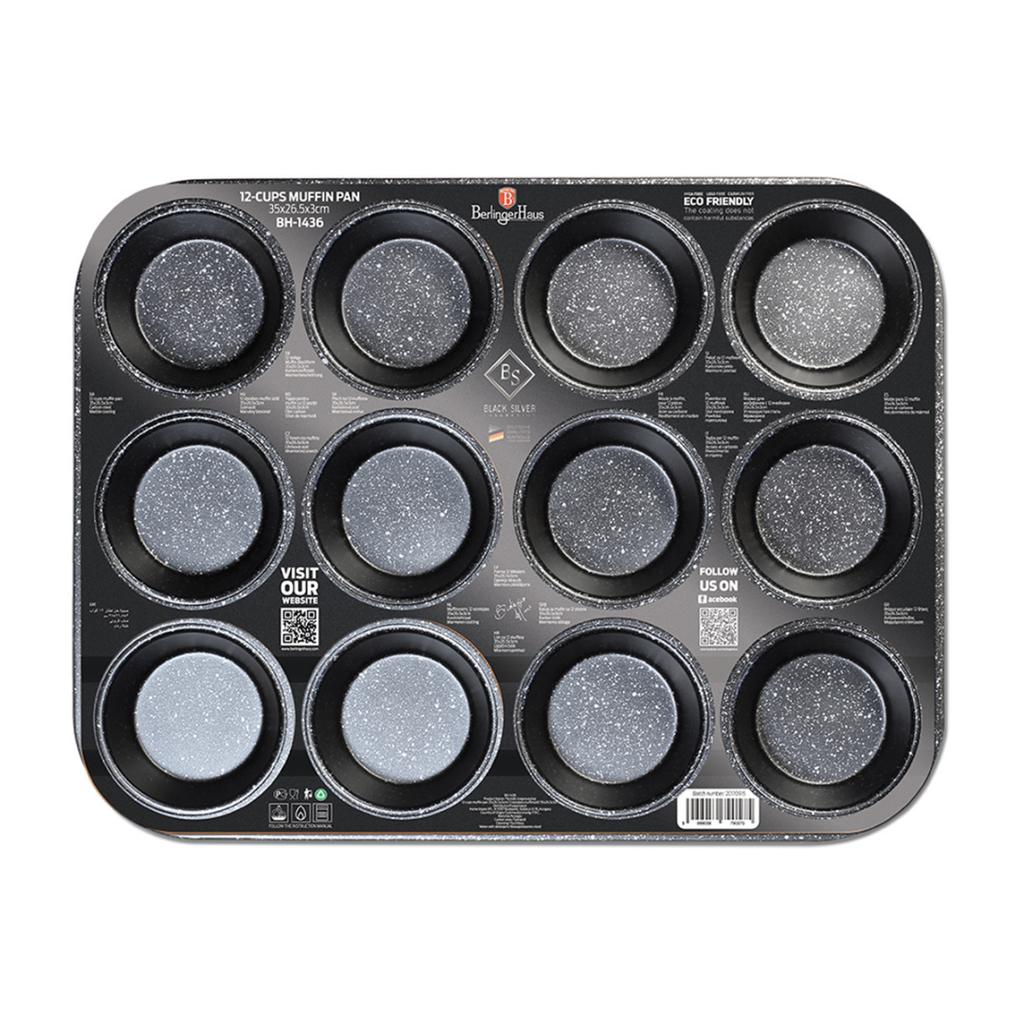 Berlinger Haus Bh-1436 Muffin Baking Tray For 12 Muffins