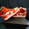 Air Jordan 1 High OG PS Starfish Kids Sneakers Orange White Cacao-Wow CU0449-101