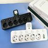 2/ 3 / 4/ 5 Plugs EU Plug Outlet Wall Mounted Outlet Electrical Socket Power Strip  Home Offices