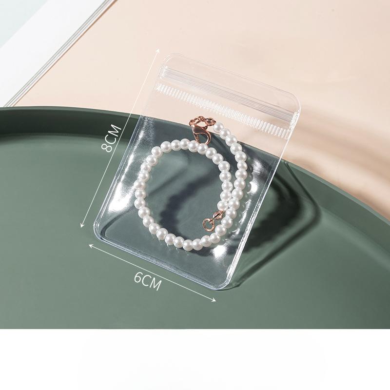 Jewelry Accessories Earrings EarringsTransparent Storage BookStorage Bag Anti-oxidation Self-sealing Bag