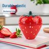 Creative Strawberry-Shaped Kitchen Timer for Kids & Students - Homework & Study Discipline Reminder