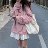 2023 Spring/Autumn Petite French White A-line Shirt Dress with Long Sleeves