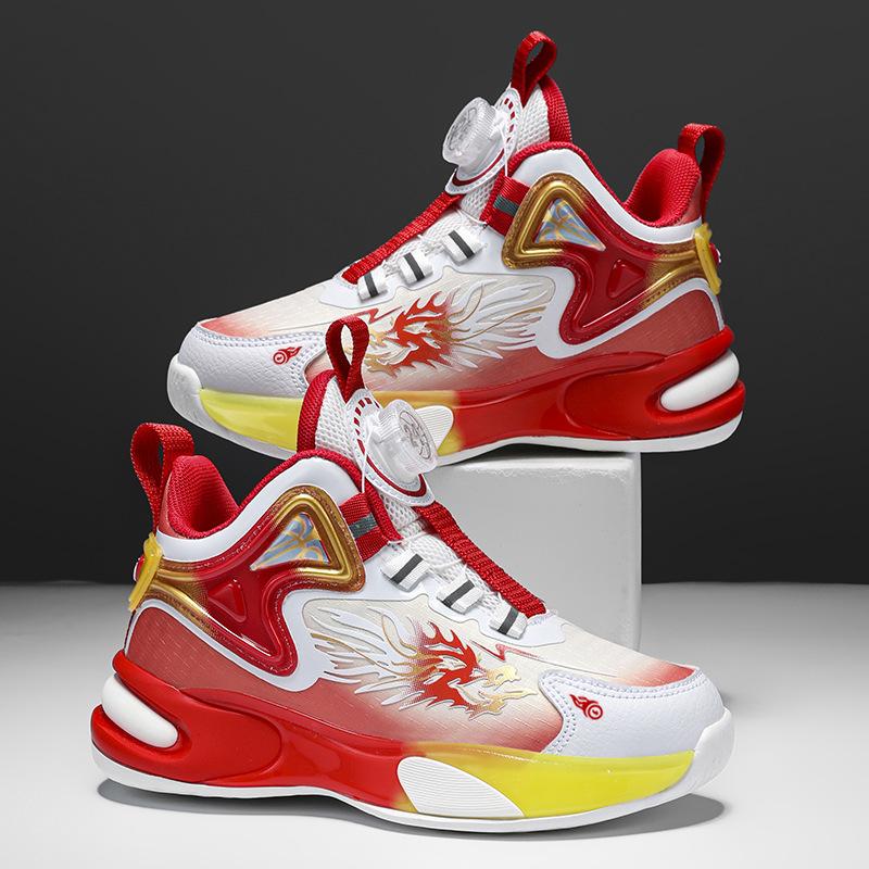 

Children s basketball shoes autumn and winter new boys velvet cotton shoes medium and older children s non-slip waterproof leather shoes 41