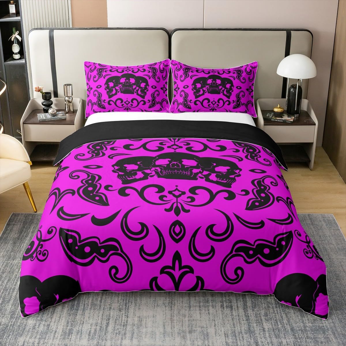 

Natural Boho Flower Duvet Cover Set Bohemian Bed Cover for Bedroom Decor Vintage Fashion Quilt 90x200m