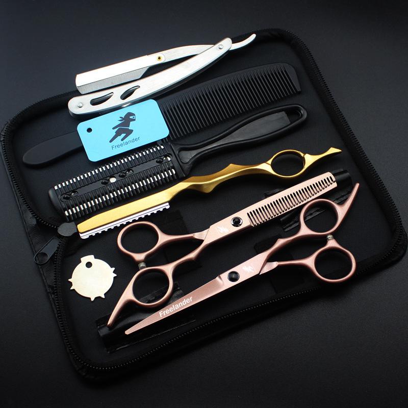 Colorful Hair Cutting & Thinning Scissors Set