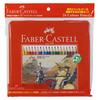 Colored 27131002 Faber-Castell Pencils, 24-Color Set,