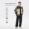 Giordano Men's Water-Repellent Color-Block Windbreaker