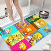 Simpsons Family Portraits Carpet Rug Soft Washable Antislip Home Living Room Sofa Mats Personalized Christmas Rug