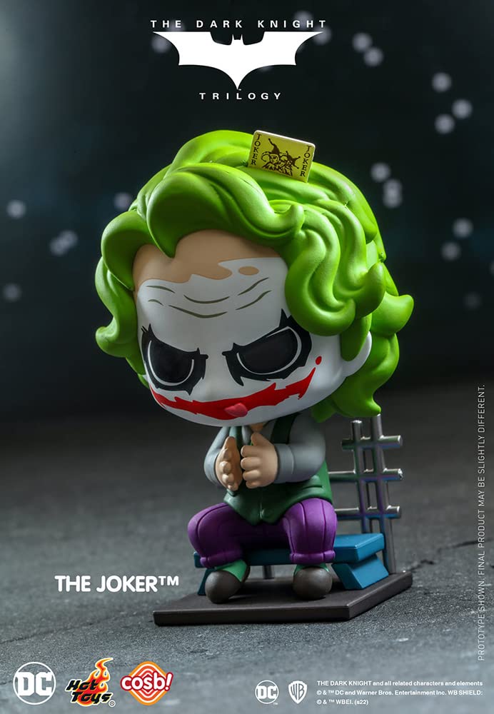 Cosplay DC Collection The Dark Knight Trilogy Joker #002 Non-Scale Figure White Approximately 8cm Tall CBX015