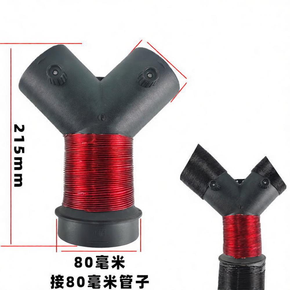 Diesel Heater Duct Pipe Adapter Connector Ventilation Outlet Reducer Tee Fitting For Truck Boat Motorhome Heating kit