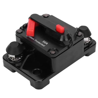 Electrical Protection DC12‑42V Circuit Breaker 50A-300A Waterproof Design Auto Switch Fuse Holder Fuse Holder Electronic Systems