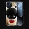 Show You Its Cute Dog Nose Clear Phone Case For Iphone 17 Air 16 Pro Max 15 Pro 14 Plus 17E 16E 11 13 12 Mini Cover Cases Fundas