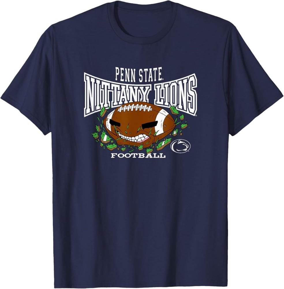 

Penn State Nittany Lions Football Bite Navy T-Shirt 3XL