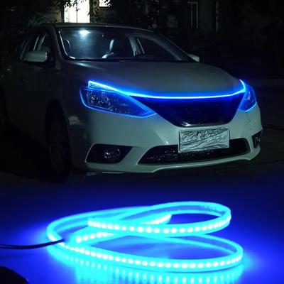 LED Auto Motorhaube Atmosphäre Lichtleiste Wasserdicht Auto Außendekoration Beleuchtung Dekorative Scheinwerfer Umgebungslicht 12V Universal
