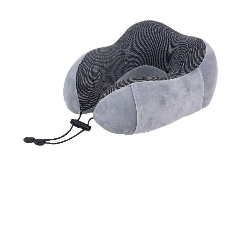 Memory Foam U-shaped Travel Neck Pillow for Airplane and Car
