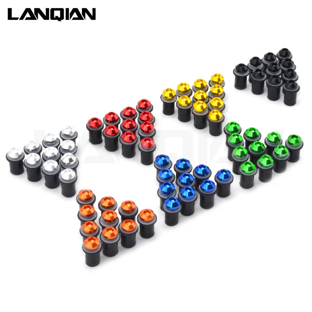 10PCS Fairing Wind Screen Screw Bolt Kit Windshield Mounting Nut bolt For Honda CBR600RR CBR1000RR CBR250RR CBR 600 1000 250 RR