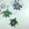 Shiny Glossy for Turtle Shape Ornament Silicone Epoxy Resin Mold DIY Keychain Pendant Jewelry for Valentine Gift Craft