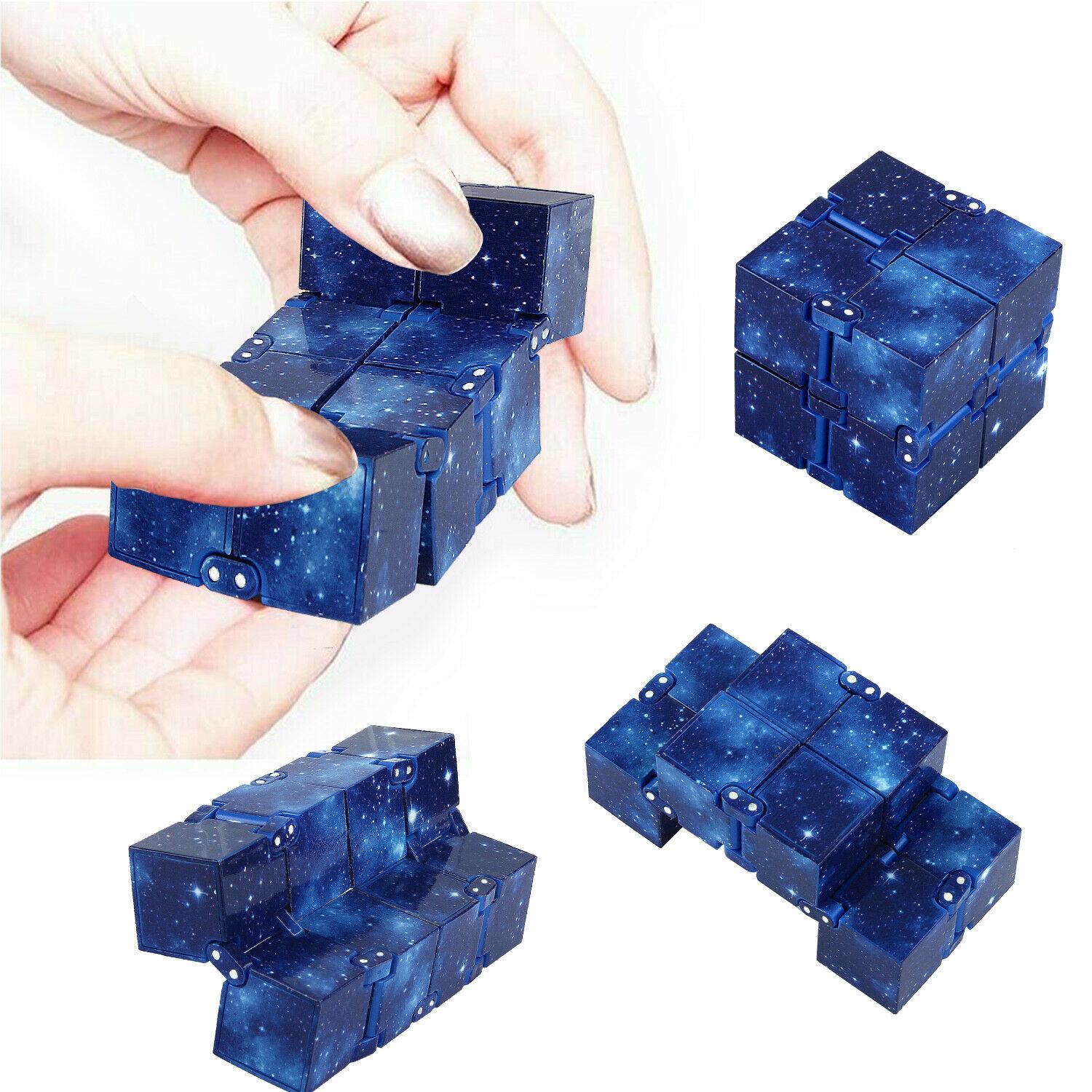 Бесконечный куб Fidget Cube Игрушка Galaxy Space Magic Puzzle Flip Cube Fidget Finger — фото 4