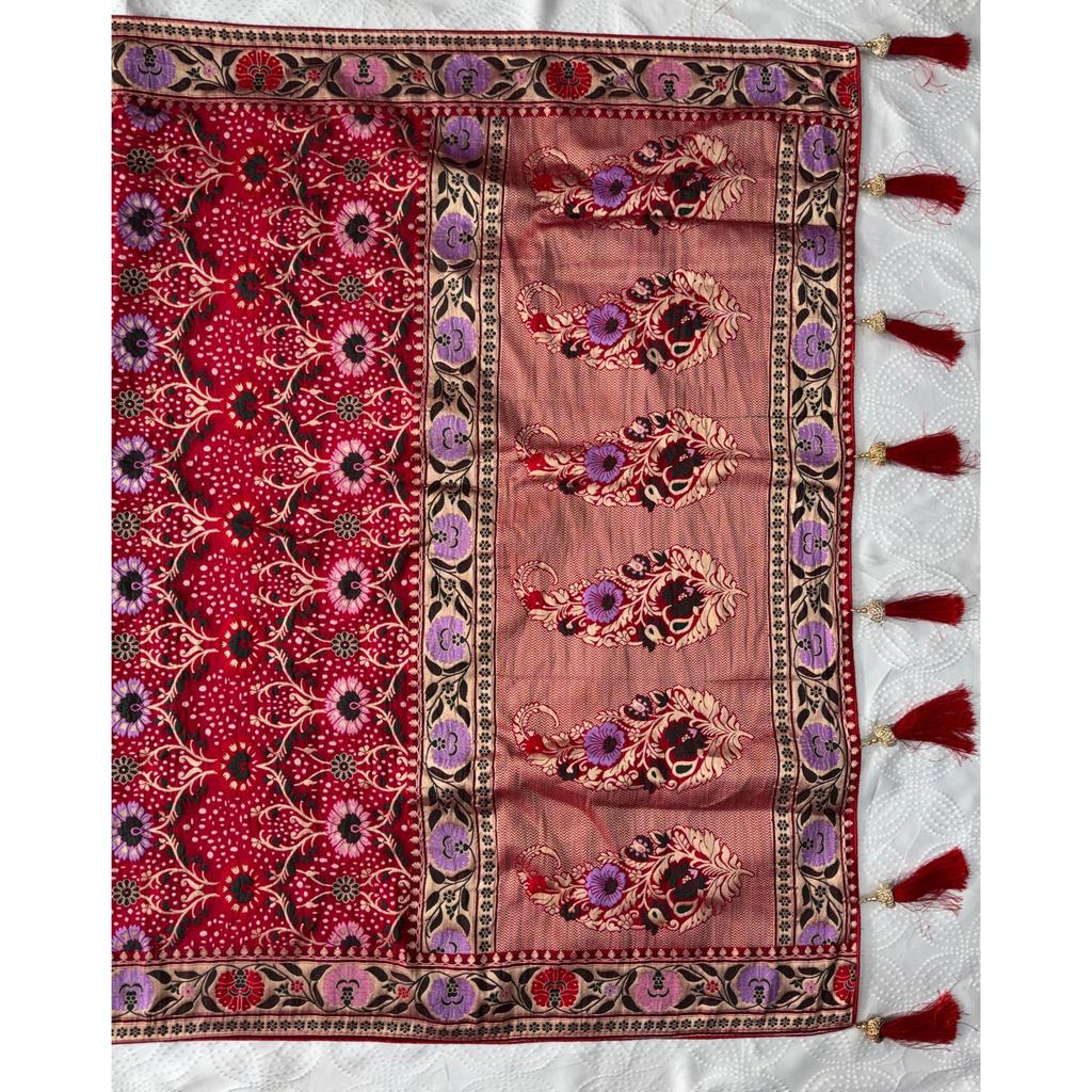 New Launch Wedding Special Soft Khadi Georgette Saree