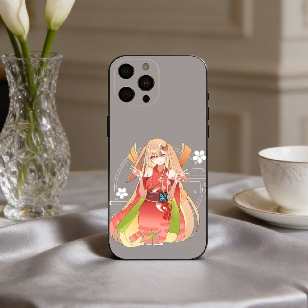 P-Princess K-Kaguya-A Cute Phone Case For iPhone 17pro, 16,15,14,13,12,11 X XR Plus,Others Soft Black Cover