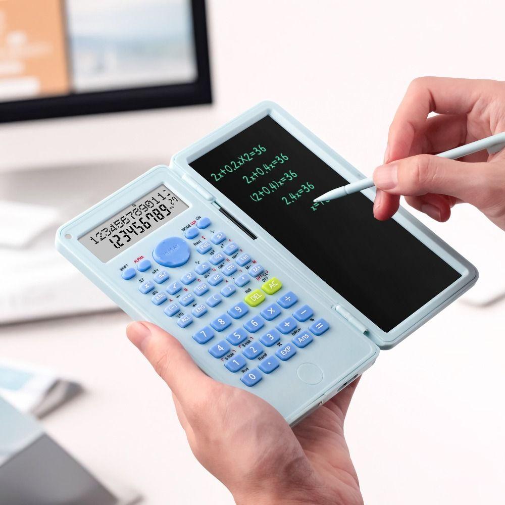 6-inch Function Calculators with Tablet Foldable Office LCD Drawing Pad  Finance Accounting Tool