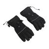 1Pair Electric Heated Gloves Waterproof Nylon Touchscreen Battery Powered Thermal Gloves for Ski Riding Outdoor Winter