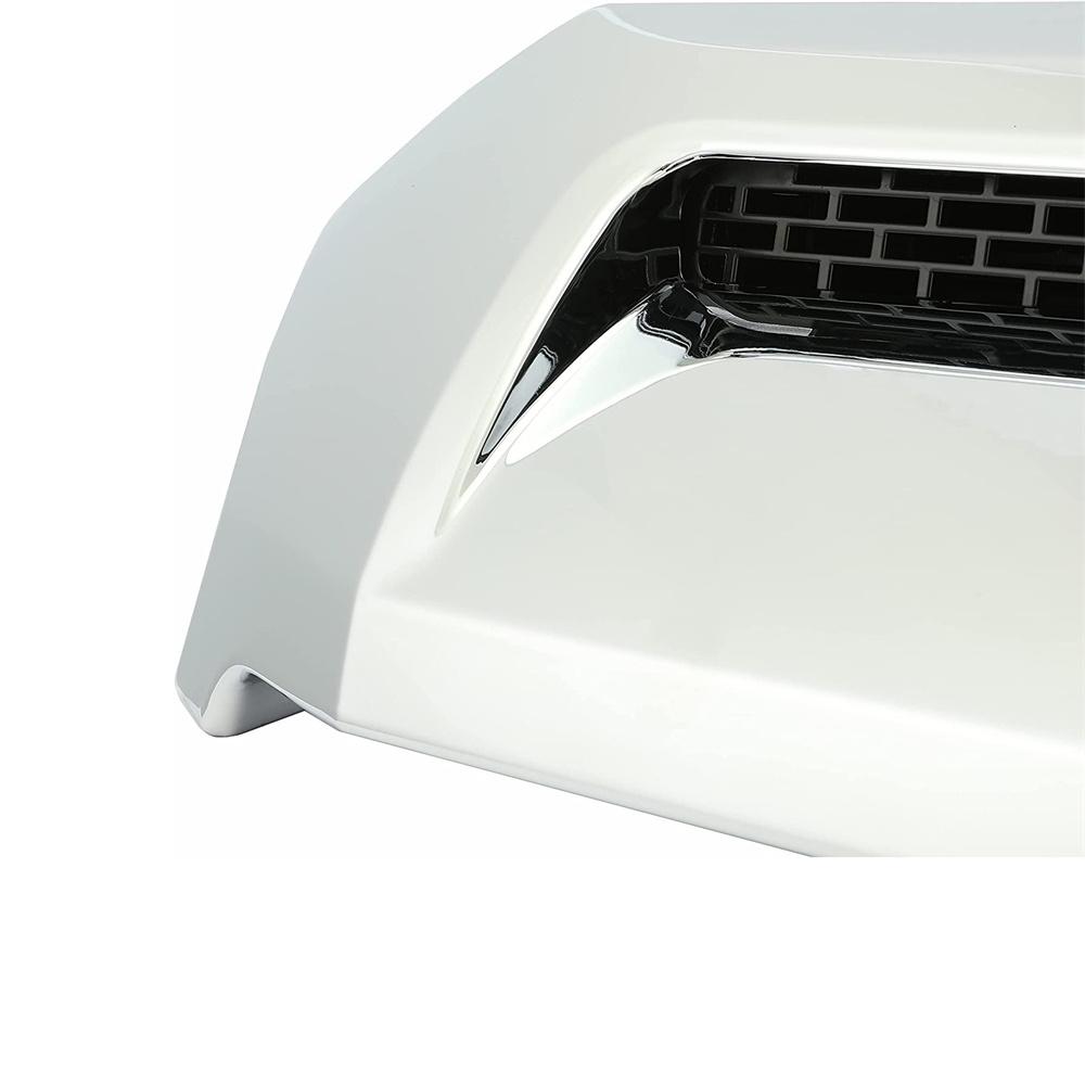 Chrome Front Upper Hood Bulge Molding Grille Trim For 2014-21 Toyota Tundra