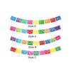 Mexican Party Banner Mexican Themed Party Decorations Reusable Large Bunting Flags Fiesta Hanging Banner for Cino DE Mayo