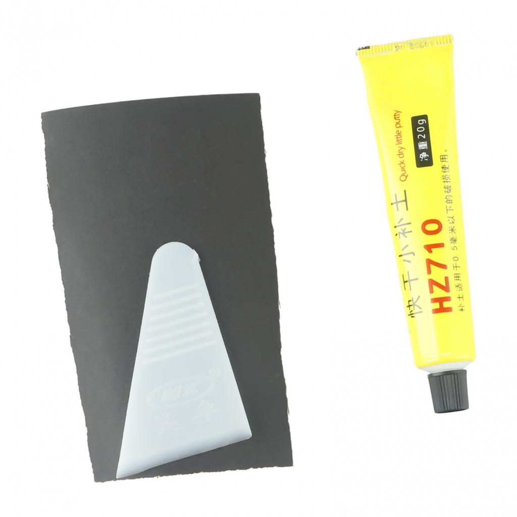 4 st/set Reparationsverktyg för repor Svart Grå Repfyllmedel 20g