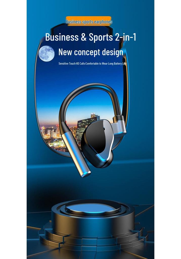 L15 Wireless Bluetooth 5.2 Noise-Cancelling Earphones with Touch Control for Running and Fitness