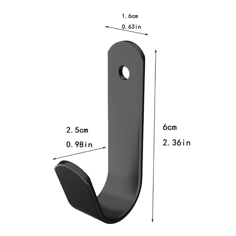 

MDNG Punch-Free Moon Hook Bathroom Towel Hanger Set