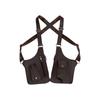 Underarm Shoulder Bag, Crossbody Wallet, Large Capacity Double Pocket
