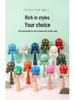 Kendama Wooden Skill Ball Toy - Educational Puzzle for Kids and Parents