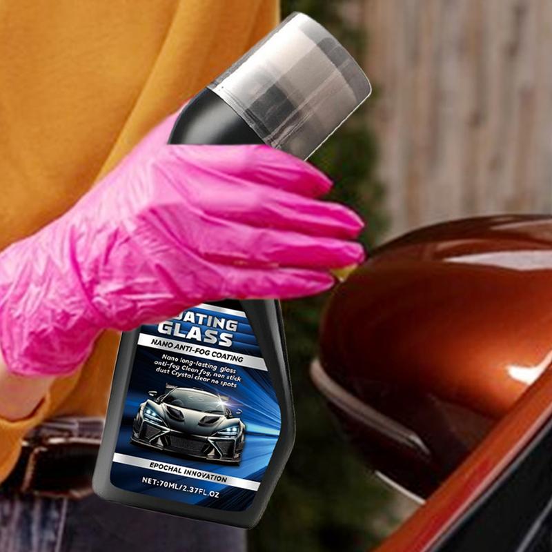 Anti-Fog Agent For Car Glass 70ml Hydrophobic Glass Coating Waterproof Protective Coating Agent Water Defogger Solution For