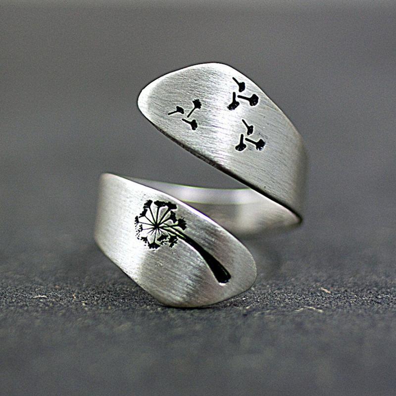 

Buyee 925 Sterling Silver Unique Big Ring Finger Elegant Pattern Open Ring for Woman Man Fashion Punk Fine Jewelry Cirlce resizable