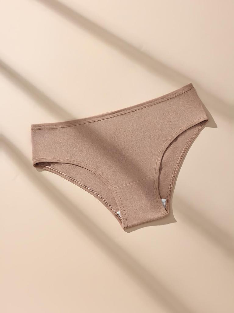9Pcs/Set Women Panties Low-Rise Underwear Sexy Ladies Briefs Female Soft Cotton Lingerie Solid Colors Underpants Plus Size S-3XL