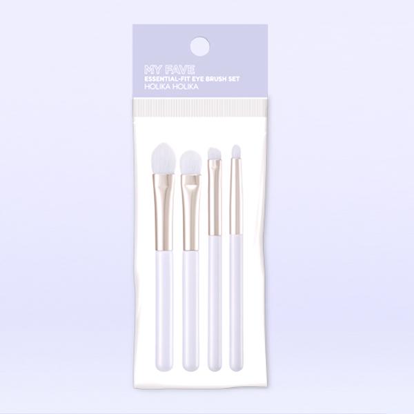 HOLIKA HOLIKA My Fave Essential Fit Eye Brush Set (4pcs)