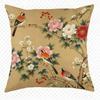 1pc Exquisite Floral Bird Patterned Pillowcases Sofa Cushion Cover Home Bedroom Room Decoration