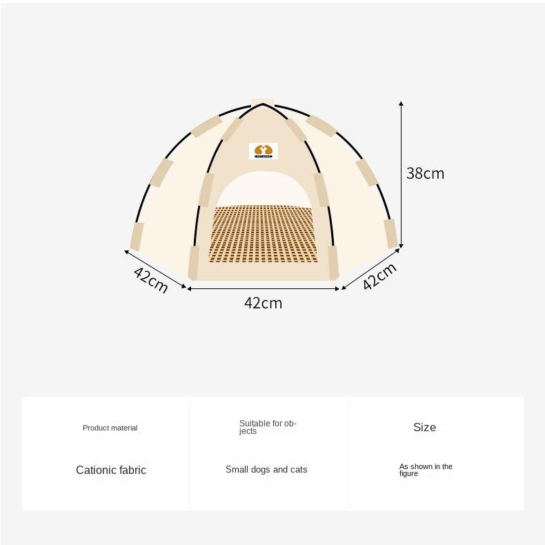 Pet Tent Nest Foldable Cat Outdoor Tent Dog Bed Pet Supplies