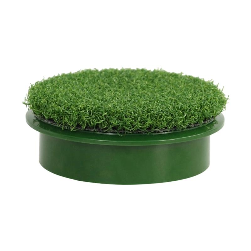 Golf Putting Green Cup Covers Accessory with Plastic Construction for Routine Course Installation and Green Maintenance Tasks