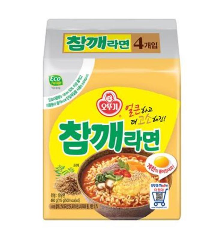 Ottogi Sesame Ramen 115g – Savory Instant Noodles