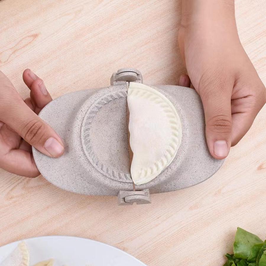 3pcs Dumpling Skin Machine, Creative Dumpling Machine, Kitchen DIY Dumpling Machine, Manual Corn Cake Machine, Dumpling Skin Dumpling Mold