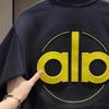 2025 Autumn Men's Trendy Letter Embroidery Round Neck Loose Sweatshirt