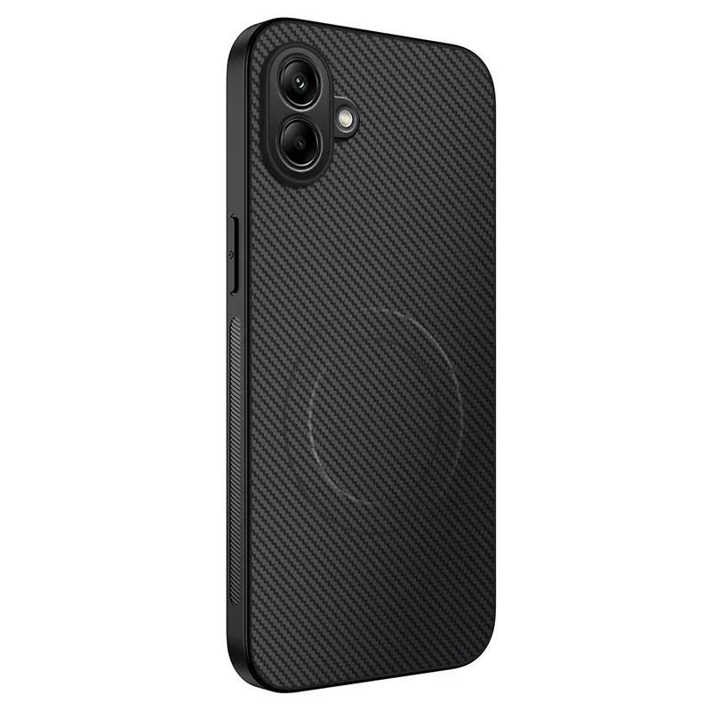 Silicone Phone Case For Samsung Galaxy A07 A17 A05s A16 A14 A15 A25 A26 A06 4G 5G Magnetic Wireless Charging Soft Cover Cases
