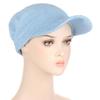 Classy Summer Sunscreen Turban Cap Headband Solid Color Hair Wrap Nursing Cap Headwear Sleeping Cap for Friends